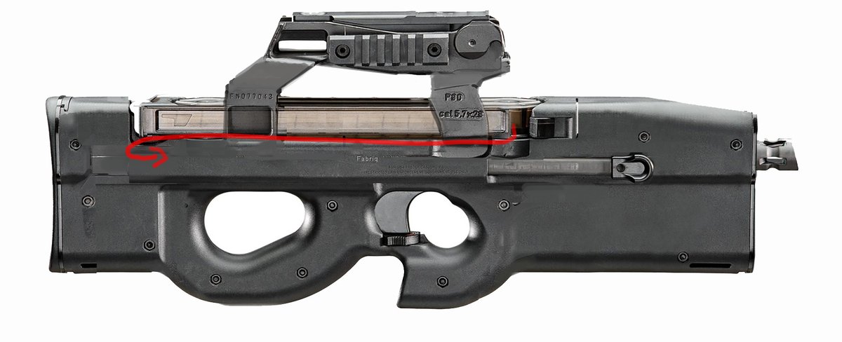 Flyingdebrisguy's tweet photo. saw this pic of some girls holding P90s backwards.  and thought.  hmmm, kinda makes an interesting silhouette.  so i goofed around in photoshop for a bit.  Behold "09P NF" https://t.co/10VD0lUYxN