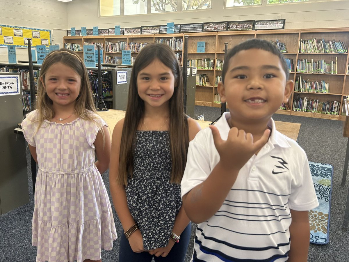 Kamiloiki Elementary tweet media