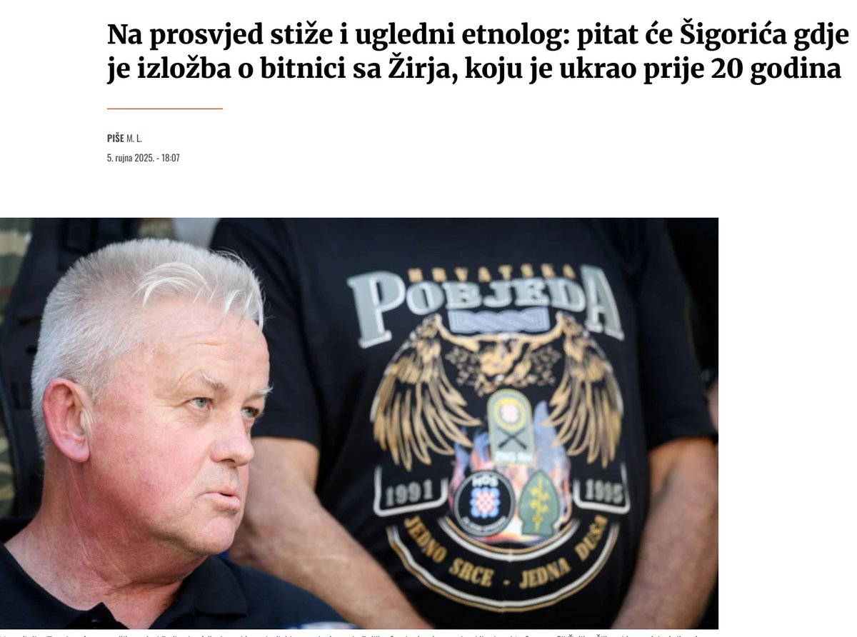 1992. u tijeku rata, bio sam uzvanik na proslavi 113 brigade. 
Bilo je puno gardista, naravno u uniformama.
Niti jedna nije bila crna. 
Ali niti jedna.
Zašto se sada pripadnik 113. brigade, Šižgorić, srami časne uniforme i navlači crnu????
