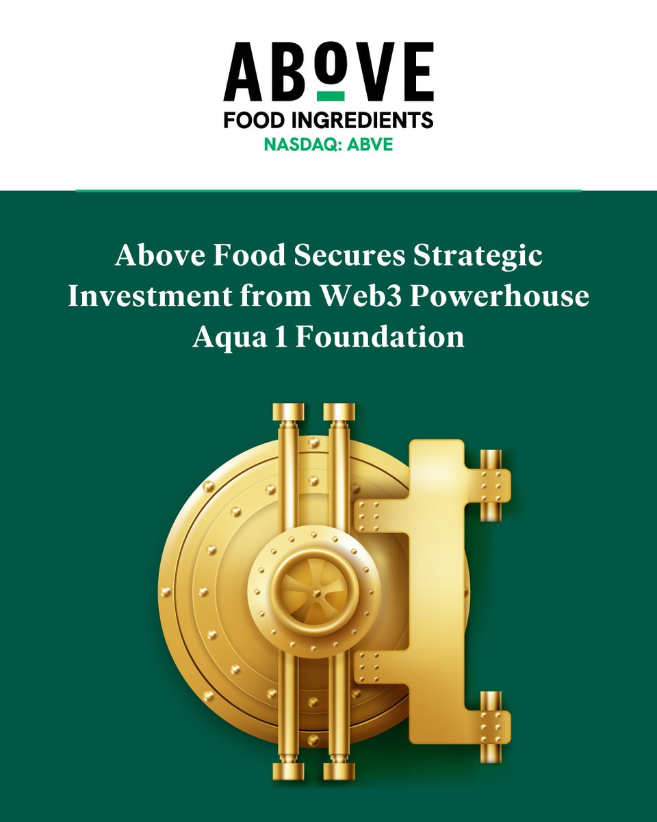 Above Food Ingredients Inc. tweet media