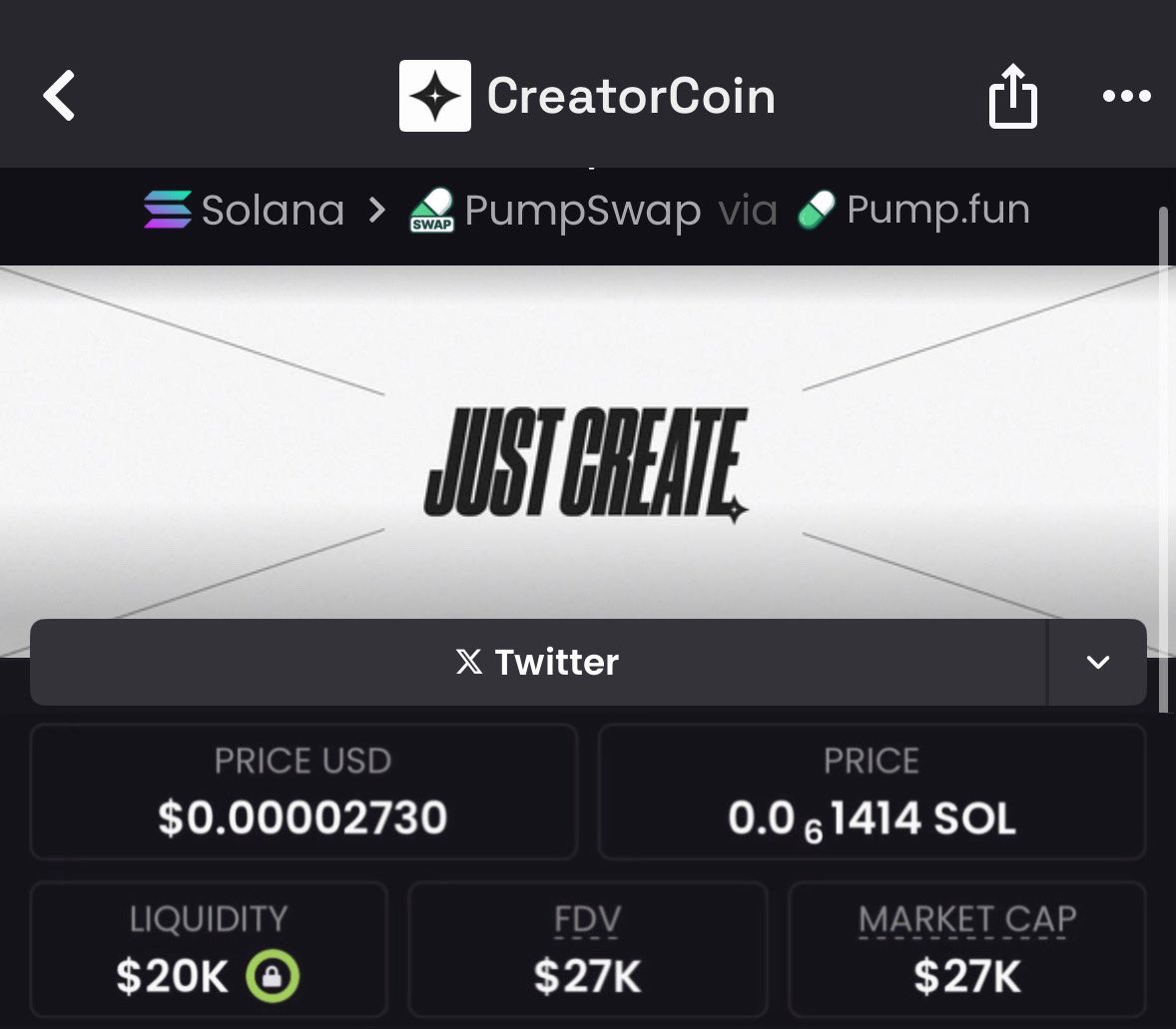 BrunaFXTN's tweet photo. 🧩 Puzzle solved: #CREATOR $27K → $334K 🧠
📩 DM for missing pieces
CvQ5ghETwdqcuxpx9xryU517qXrKVFKm8KqWkaNK7opg
#SmartAlpha #CryptoLogic #SolanaEdge #BagMomentum #Crypto #Memecoin #Solana #Binance https://t.co/igwpBlDi9N