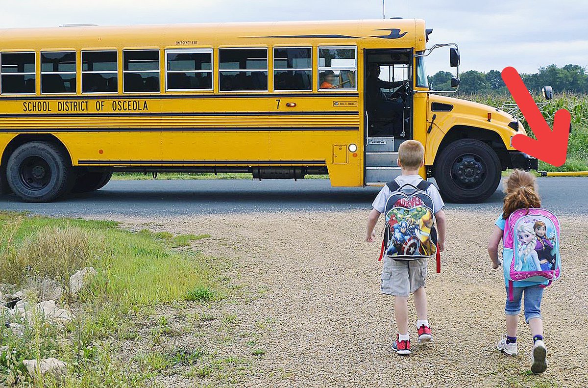 Pop quiz! 

How many school buses in Minnesota have a camera on their stop arm?

Answer: It doesn’t matter.  Camera or not, you must stop when the stop arm is extended and red lights are flashing. Bus drivers record license plates and violations will be reported!