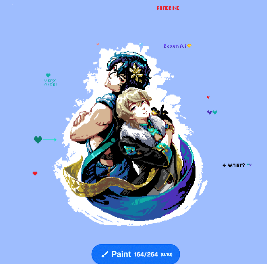 It's done!!

#ratiorine #wplace