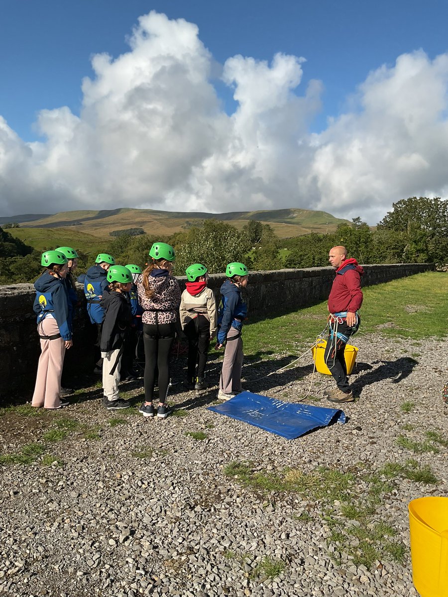 Our last day at <a href="/lowmillaskrigg/">Low Mill Outdoor Education Centre CIO</a> and it was group 3’s turn for abseiling. Every child showed amazing determination to overcome their fears. A few tears but mainly shouts of “this is brill I wanna go again” #adventure #determination <a href="/eboractrust/">Ebor Academy Trust</a>