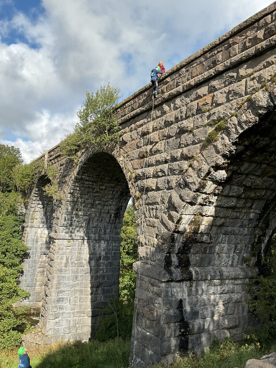 staynorHprimary's tweet photo. Our last day at @lowmillaskrigg and it was group 3’s turn for abseiling. Every child showed amazing determination to overcome their fears. A few tears but mainly shouts of “this is brill I wanna go again��� #adventure #determination @eboractrust https://t.co/wKVkhfZPAO