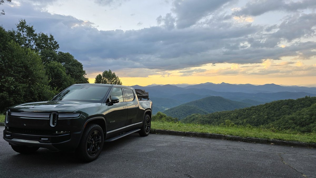 Another beautiful day on the blue ridge.