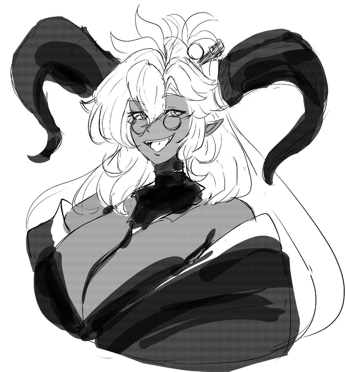 AnVirdis's tweet image. another Fed sketch hit me again