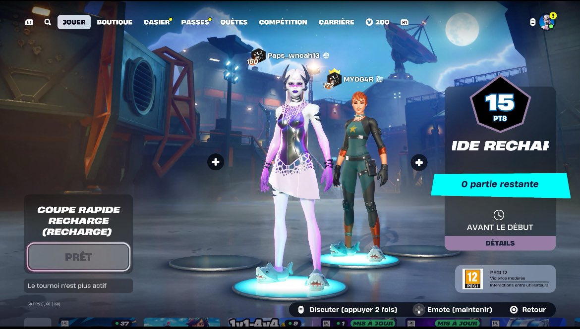 QUAL RELOAD W/<a href="/MY0G4R/">MY0G4R</a> 
<a href="/PapsEsport/">Pap's Esport</a>