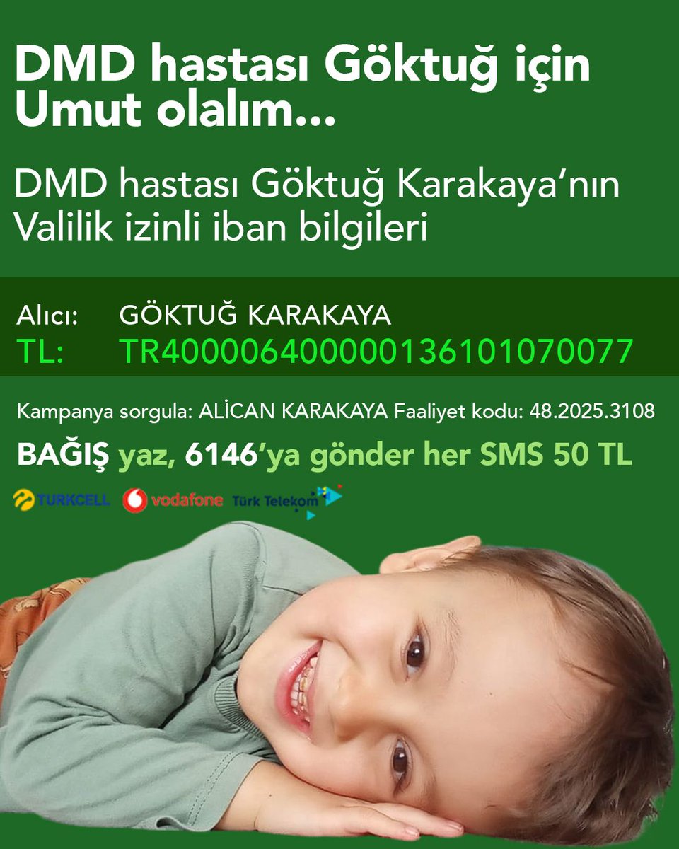 Çaresi olan bir hastalık parasızlık nedeniyle galip gelmemeli.😞
"Yazık oldu" dememek için lütfen Göktuğ'a umut olun, lütfen.🙏😢❤‍🩹
#Todescoİstemiyoruz #millitakım #VakıfbankAdaletliOl #TaraftarÇıldırdıHakanıİstiyor Photo Awards Hayırlı Cumalar Özgür Özel Hasan Babacan Ersun