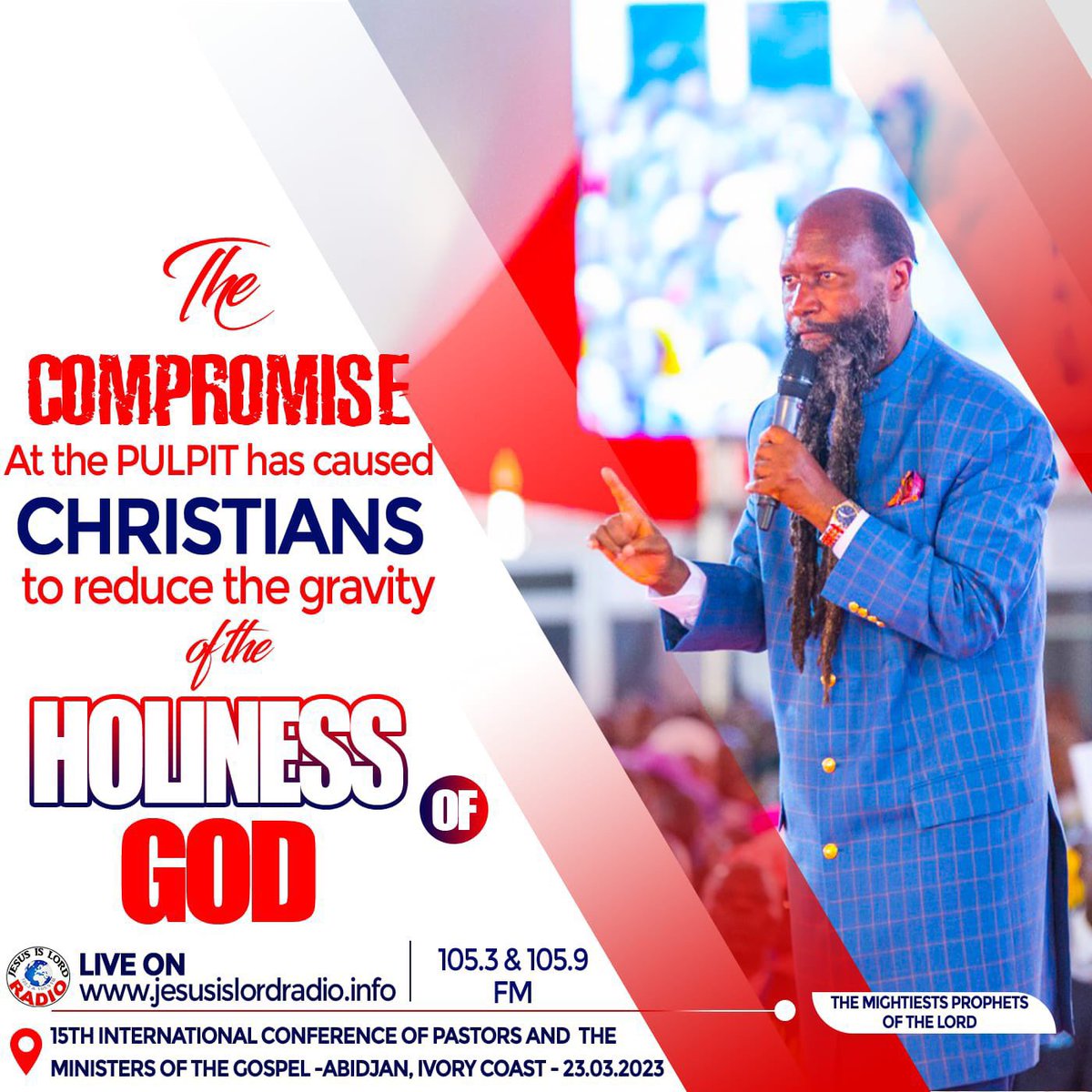 The LORD cannot lower the standard Of Holiness #HeavenPreparedness