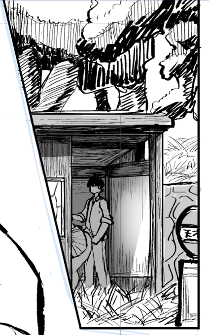 背景を描いてみたにょ 