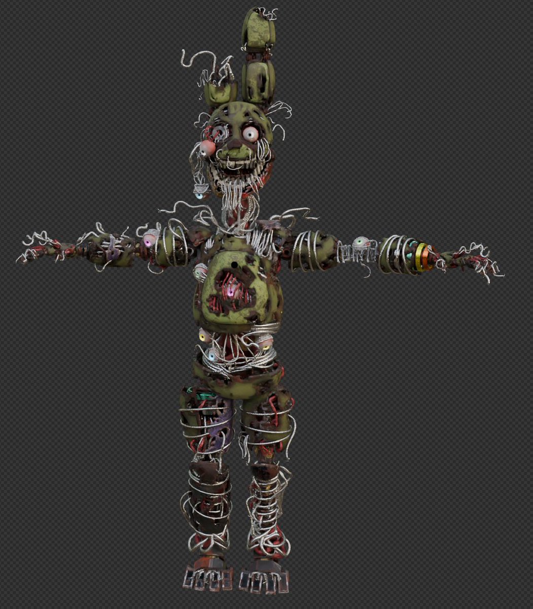 lifefly_dll's tweet photo. ennard springtrap done
i realy like this model
He spent a lot of my time.
#3d #fnaf #blender #fnaf3 #b3d https://t.co/E7vvMrrnaP