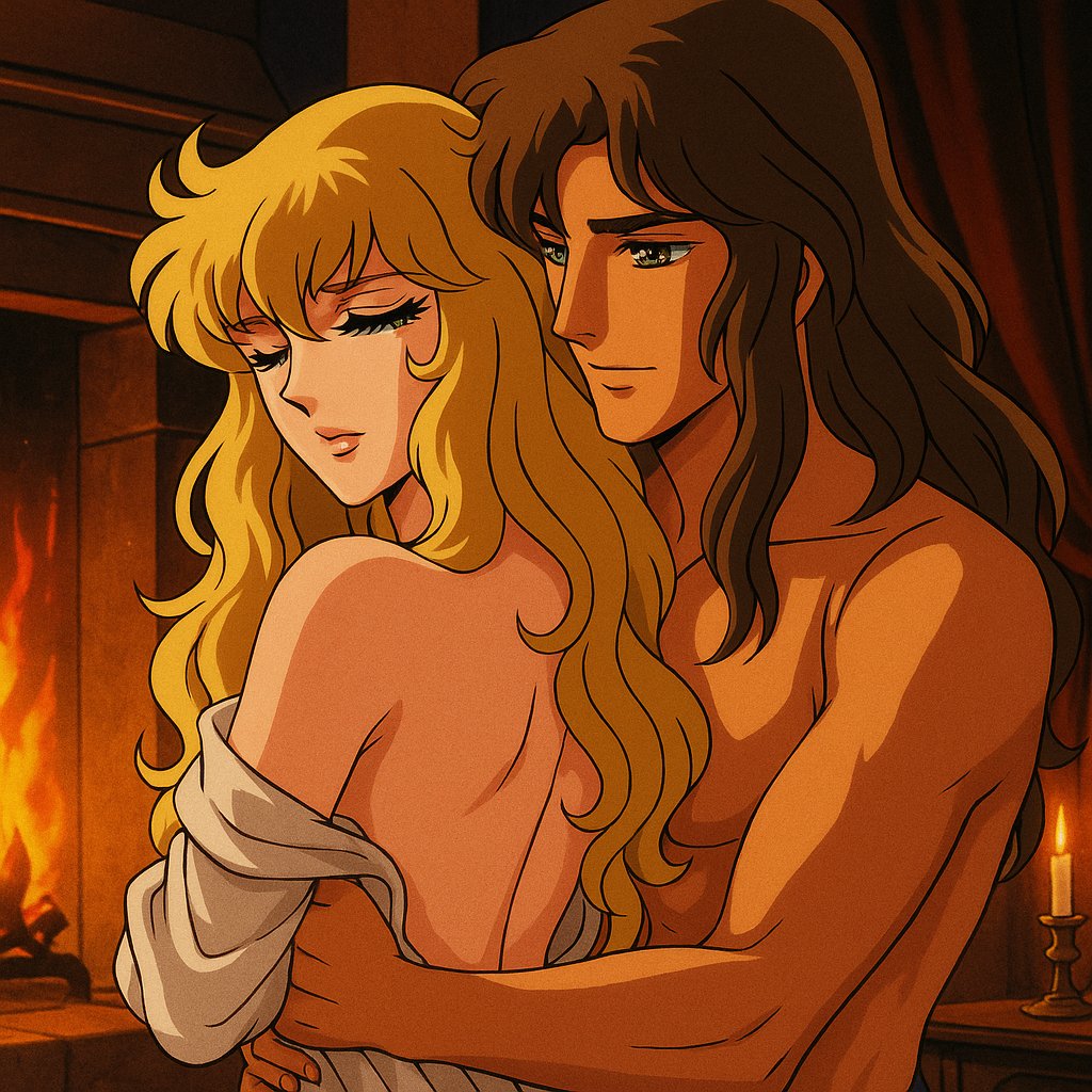 ItsGigiTime_'s tweet photo. Devour me, Love. Consume my breath, my body, my soul, until nothing remains but us.

#girodelle #ladyoscar
#DevourMeLove #Victorians #OscarAndVictor  #VersaillesNoBara #AnimeRomance #PassionAndFire #CarnalLove #RomanticHeat #PoeticDesire #VelvetAndValor https://t.co/jDE2p1LaP5