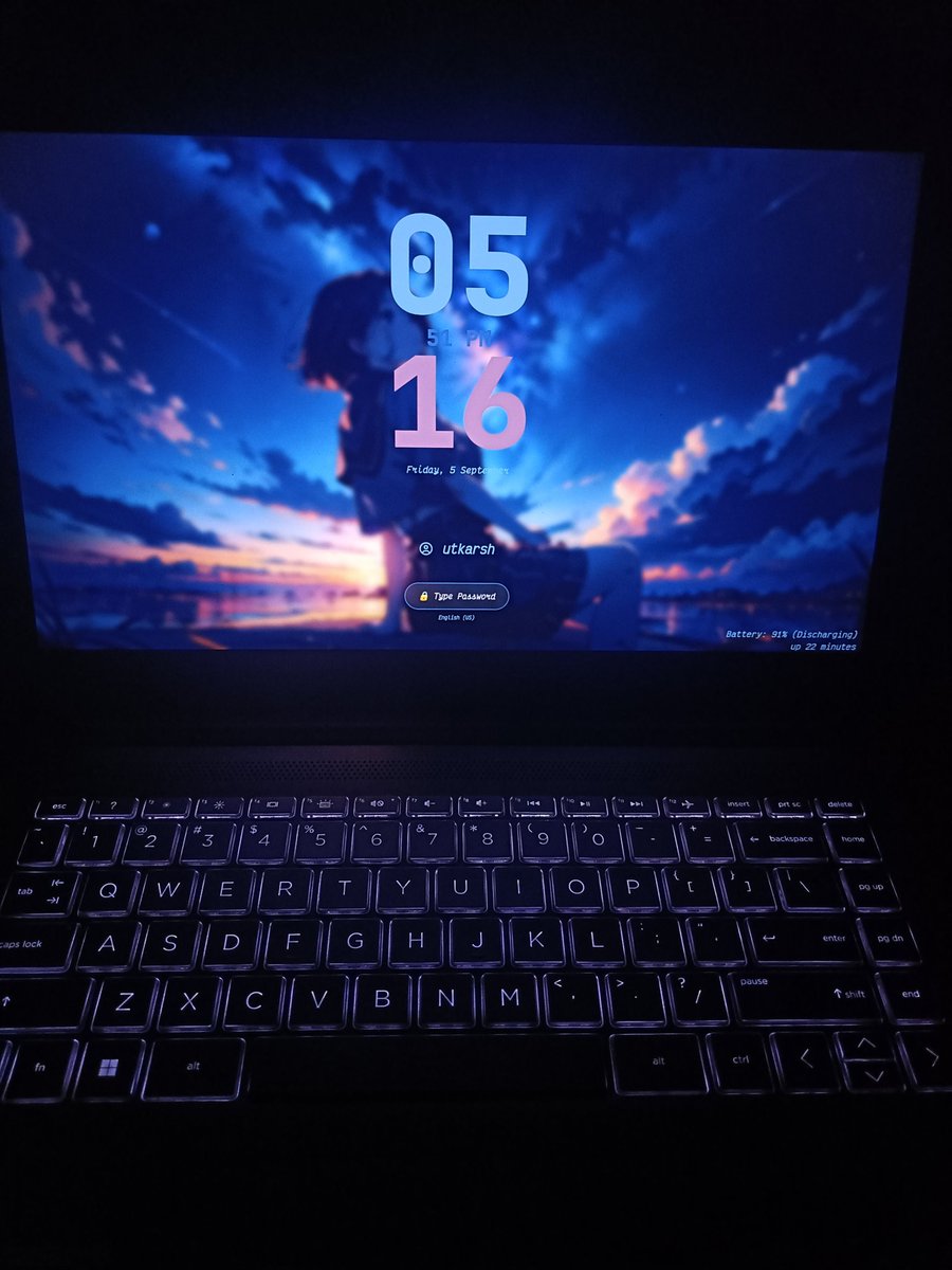 UtkDev's tweet image. Switching to Arch Linux has been my best decision yet.