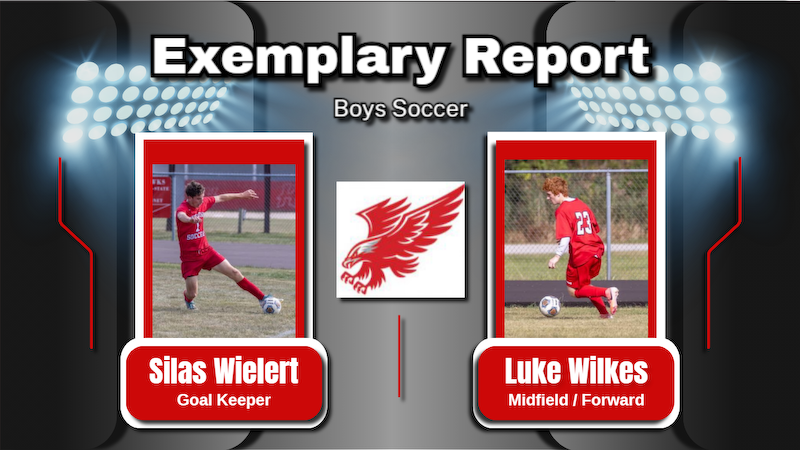 Silas and Luke were recognized by game officials and the #IHSAA for their outstanding sportsmanship during games this week.