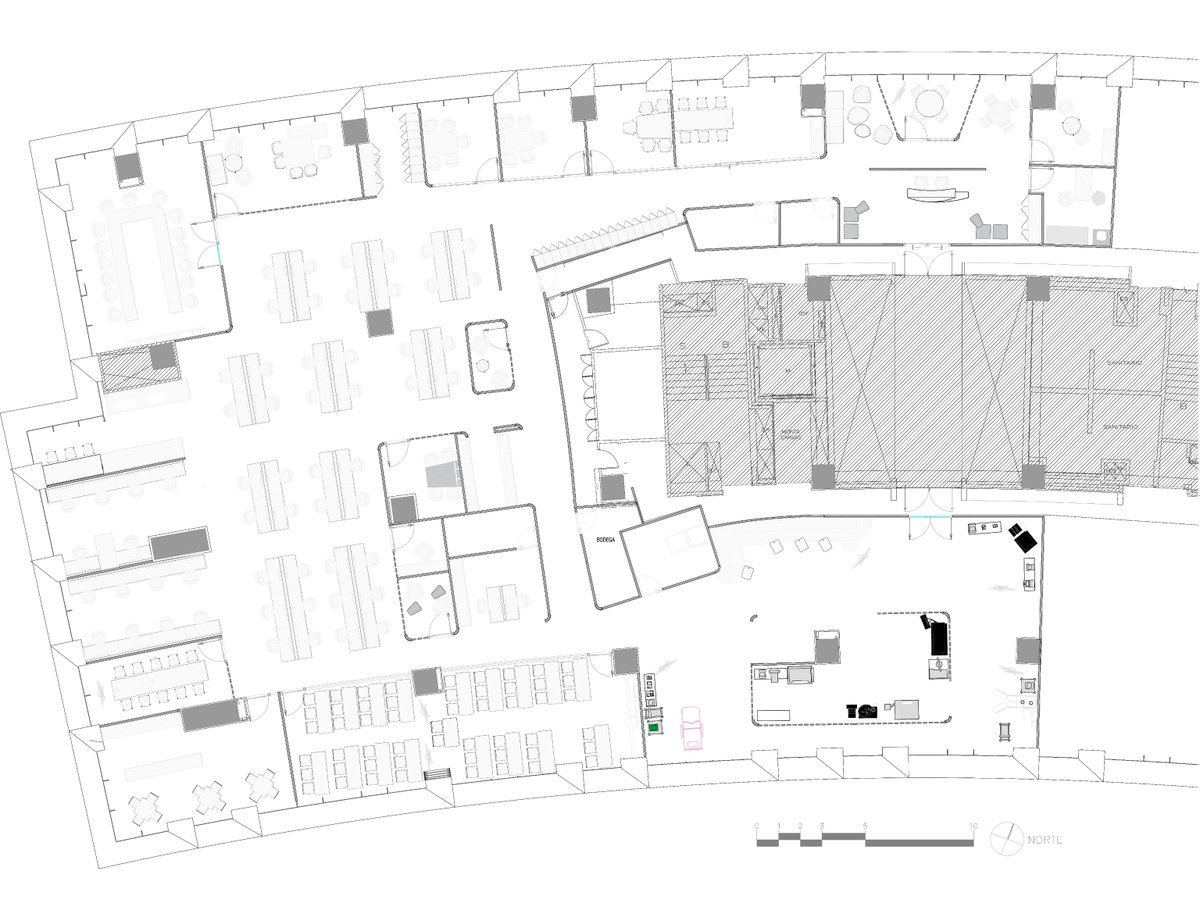 workplus_MX's tweet image. Corporativo W
Su estructura parte de una propuesta con circulación flexible que genera espacios abiertos y funcionales que favorecen la interacción.