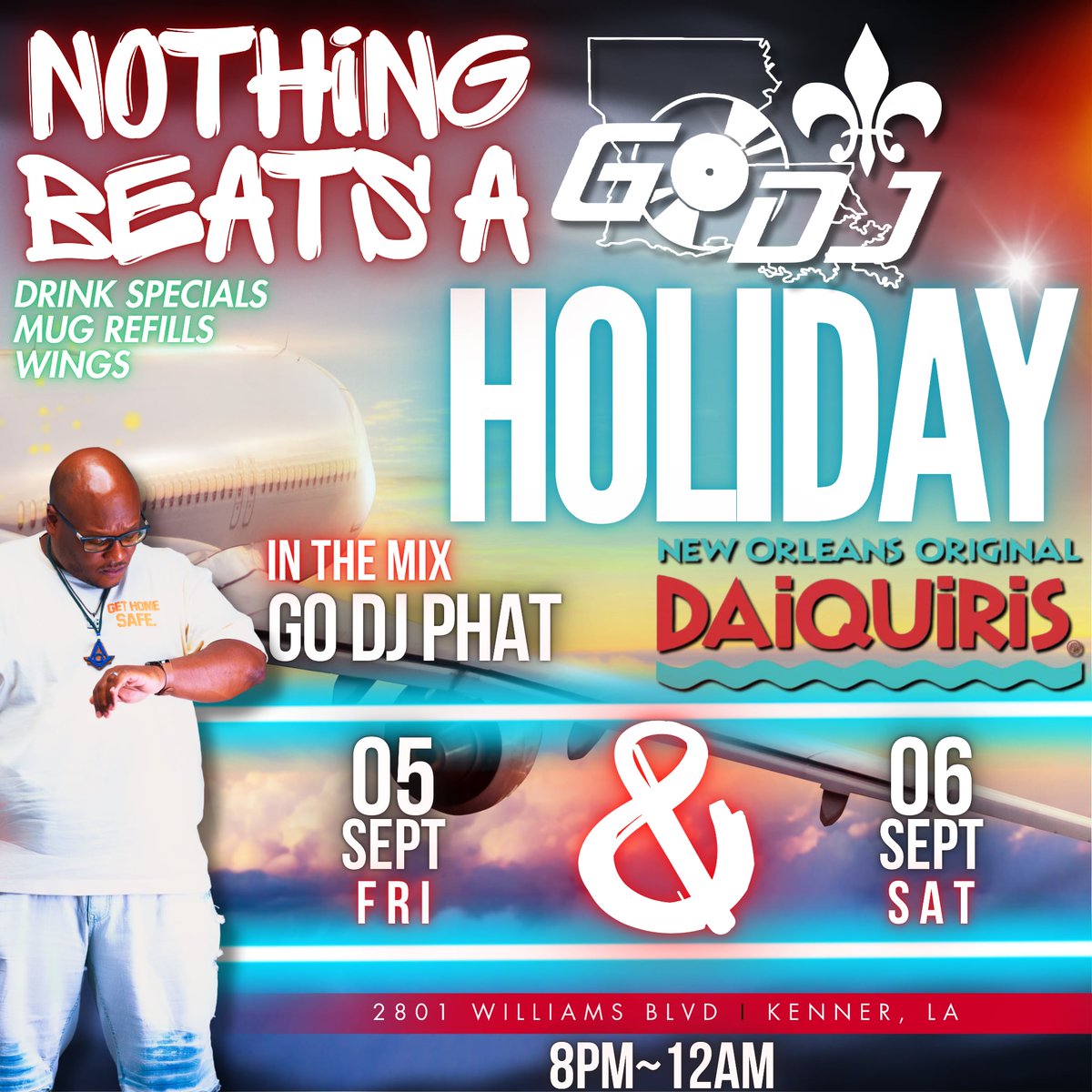 2801 Williams Blvd In Kenner La we going up tonight