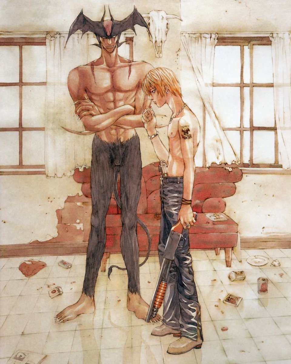 Neo Devilman Illustration by Shou Tajima