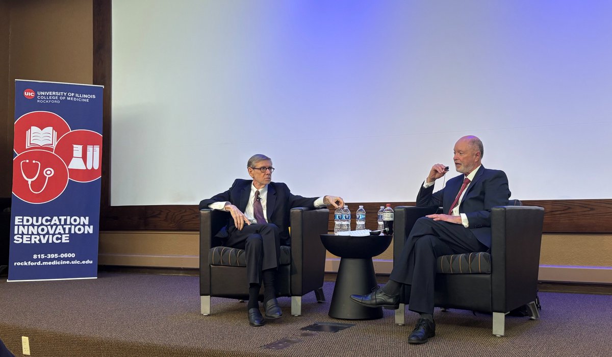 David A. Kessler, MD, JD, celebrated physician, lawyer, former FDA commissioner and author, led a lecture at UICOMR on Thursday, Sept. 4, 2025. His visit was designed to increase knowledge about public health advocacy and its impact on the health care needs of the population.