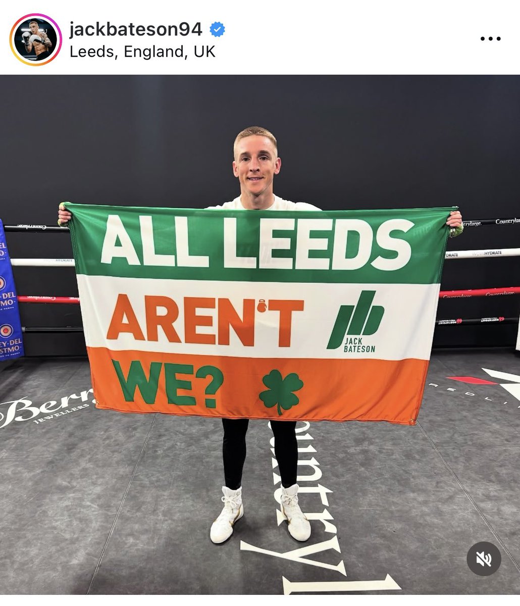 Good luck to <a href="/JackBateson94/">Jack Bateson</a> tonight. Boxing #Conlon in Dublin.