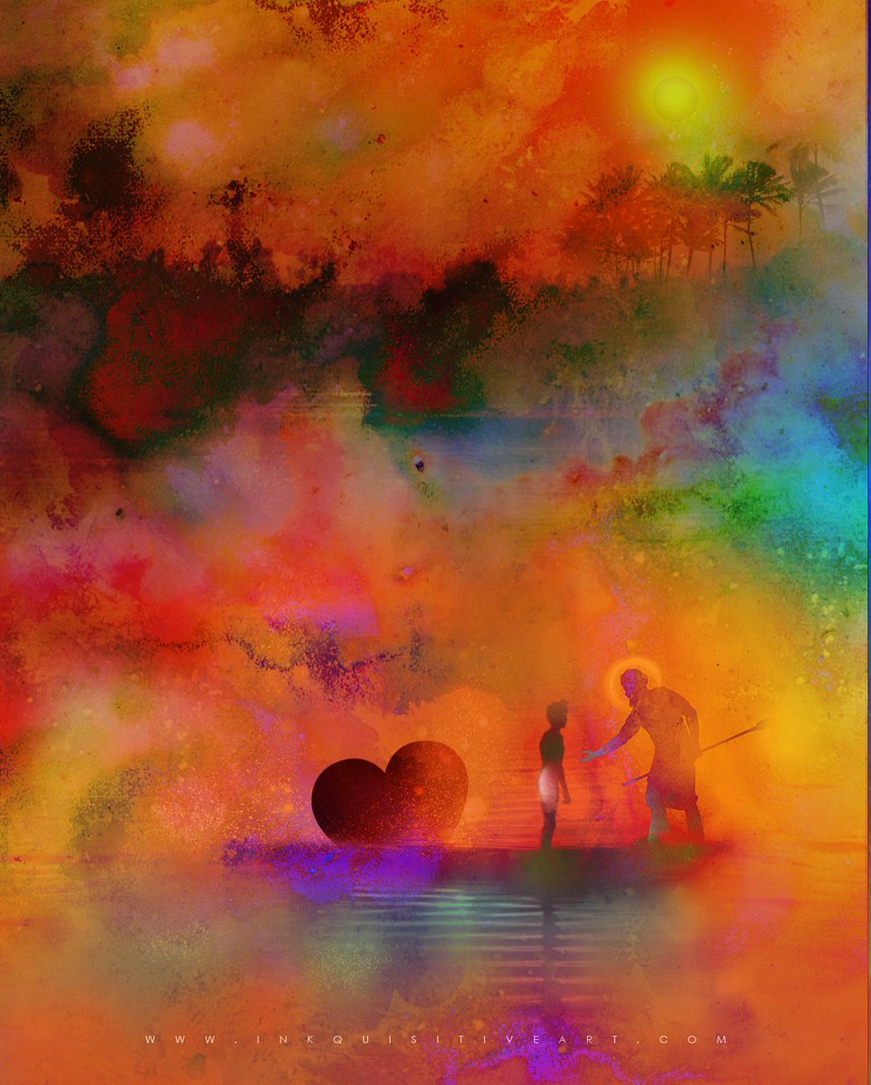 Inkquisitive's tweet image. ‘Heavy Heart Of Panjab’ is available to purchase at inkquisitiveart.com with proceeds going to @Khalsa_Aid in support of the current floods in Panjab. 

The print will be available till Sunday

🧡