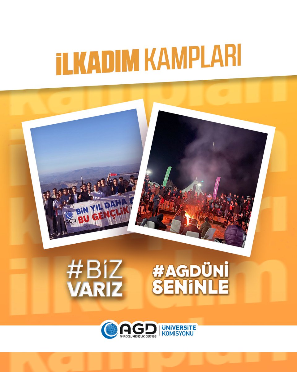 İlkadım Kamplarımızla, Türkiye'nin dört bir yanında #BizVarız

#AGDÜniSeninle
#YKS2025