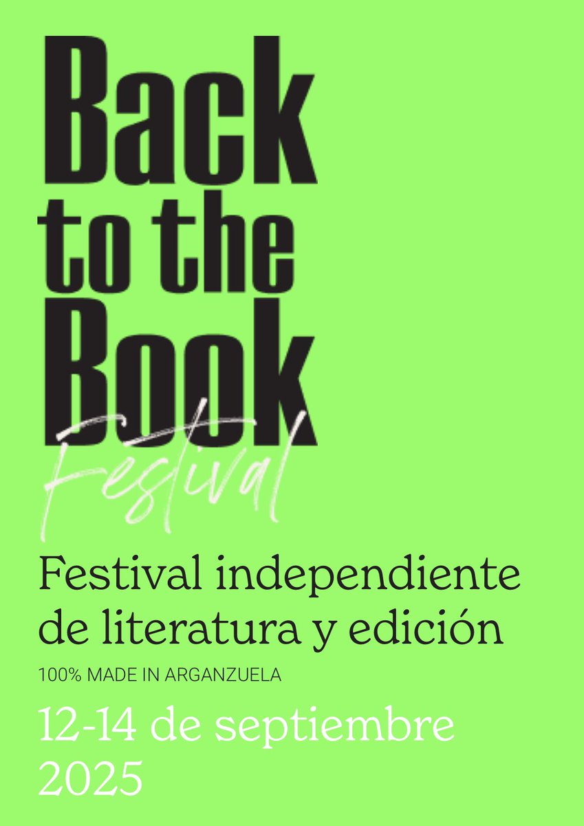 tarahumaralibro's tweet image. La semana que viene os esperamos de viernes a domingo en el festival #BacktotheBook en la Casa del Lector (@mataderomadrid), donde podréis encontrar una gran selección de libros de @cajanegraedit y @gristormenta 📚