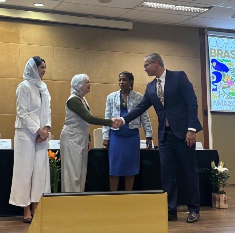 <a href="/minsaude/">Ministério da Saúde 🩵</a> of Brazil organized the conference on Belém Health Action Plan for #COP30. The event also featured the participation of countries of <a href="/COP29_AZ/">COP29 Azerbaijan</a> Continuity Coalition for Climate &amp; Health. Ambassador <a href="/NovruzRashad/">Rashad Novruz</a> presented the legacy and vision of <a href="/COP29_AZ/">COP29 Azerbaijan</a> Presidency.