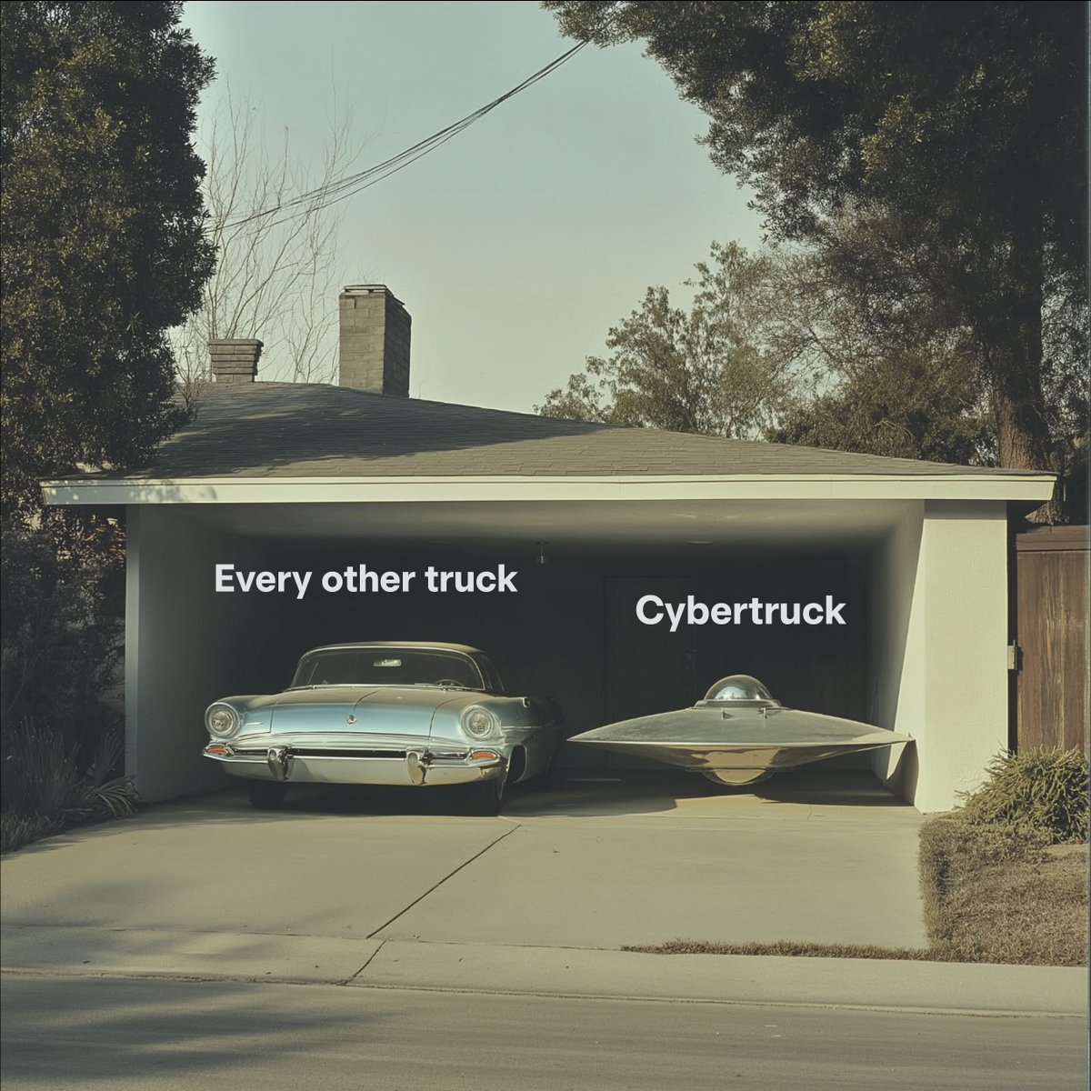 cybertruck's tweet image. 