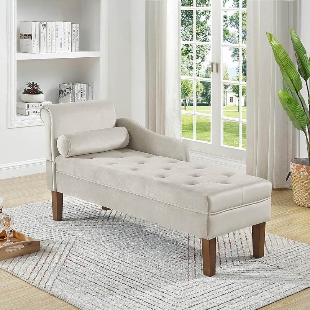 VeteransRidge's tweet image. Elevate your home decor with our Modern Upholstered Tufted Velvet Chaise Longue Chair for only $242.95! Perfect for any room. Discover more: wix.to/arpx9TT #InteriorDesign #ChaiseLounge