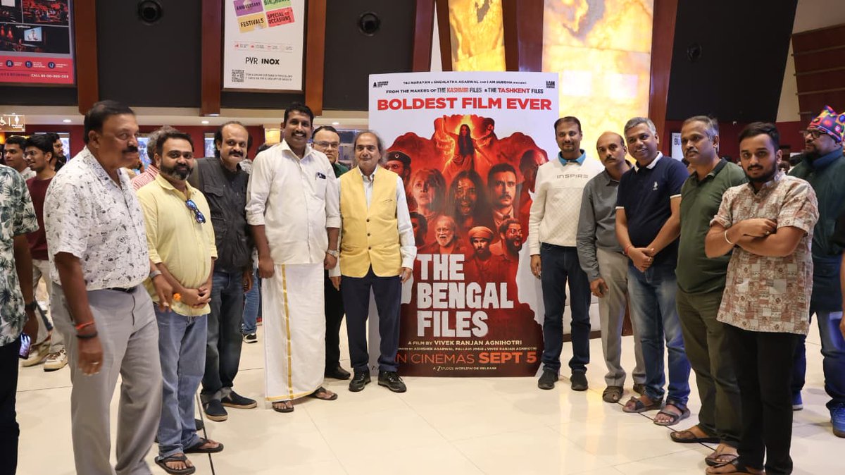 arunkmj98's tweet photo. The Bengal Files 🔥🔥🔥

Must Watch Movie ×
Must Know the Truth √

@vivekagnihotri 
@rajeshpadmar https://t.co/lcGHJWoSfG