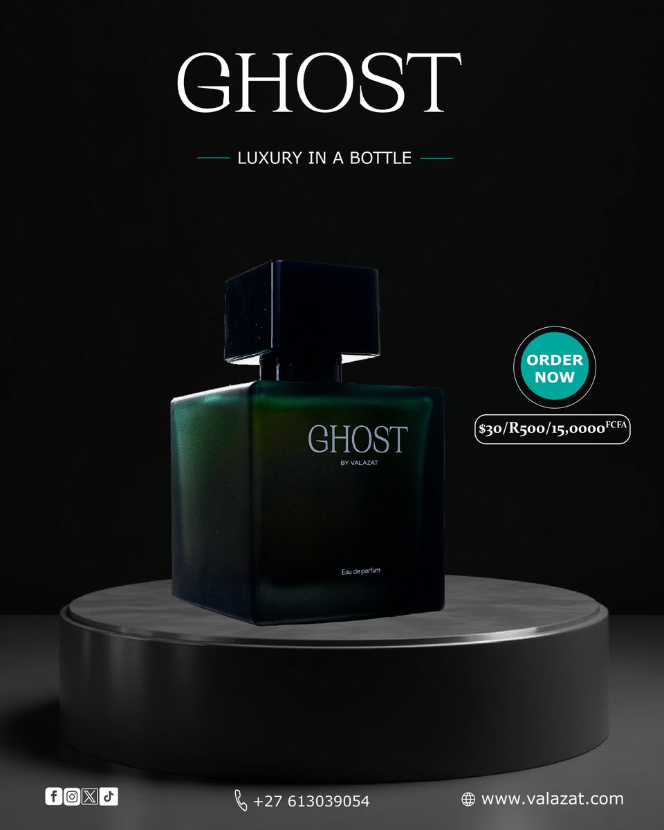 From boardroom confidence to evening allure — one scent, endless moments. GHOST. 

#ghostbyvalazat