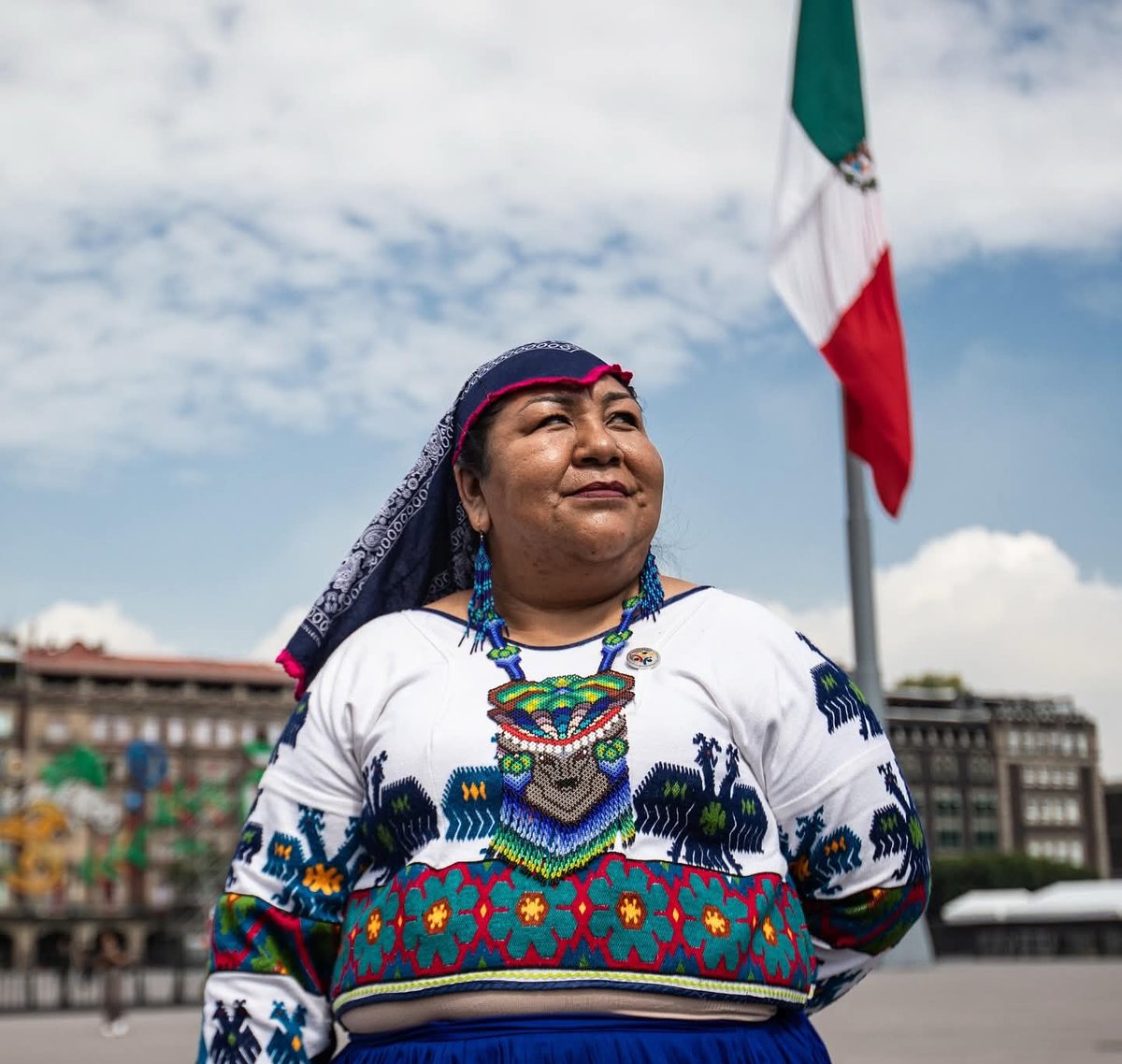 mario_delgado's tweet photo. Este 05 de septiembre, por primera vez en la historia de nuestro país, se izó la bandera nacional a toda asta en reconocimiento a las Mujeres Indígenas. ✨🇲🇽👵🏽👩🏽👧🏾

A partir de este año, el 5 de septiembre formará parte de las efemérides oficiales como homenaje permanente a su memoria, resistencia y se incorpora a las acciones para reivindicar y visibilizar el papel fundamental de las mujeres indígenas en sus comunidades, así como en todo México.

En un esfuerzo conjunto con @mujeresgobmx, la #CartillaDeLasMujeres, que se ha traducido a 27 lenguas indígenas y están en proceso de traducción a 27 lenguas más, tendrá un impacto en 6 mil 782 escuelas de educación indígena de los niveles inicial, preescolar y primaria. 

17 mil 824 docentes y 377 mil 374 estudiantes tendrán acceso a esta cartilla para que todas y todos conozcan y entiendan los #DerechosDeLasMujeres.

En el gobierno de nuestra presidenta @Claudiashein, los derechos de las mujeres son prioridad. Desde las aulas erradicaremos violencias, desigualdades e injusticias.

#DíaInternacionalDeLasMujeresIndígenas #ConoceTusDerechos