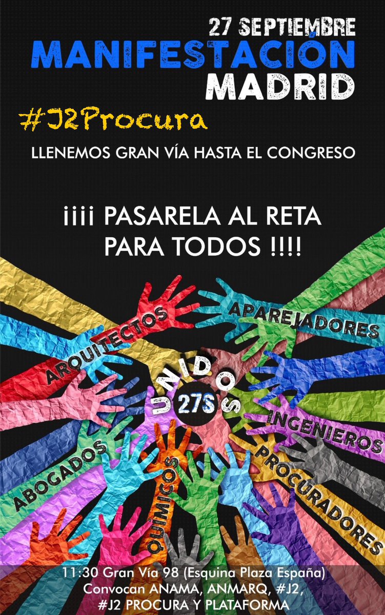 REMEDIOSRUIZBE2's tweet image. Allí estaremos reclamando #PasarelaAlReta1x1ParaTodos @LucasGonzalezEU @ComisionEuropea @Confilegal @eldiariodmadrid @CMM_es @elespanolcom @J2Procura @julia_otero @RocioGV2 @PmgProcu #PensionesDignas @IgualdadGob @inclusiongob @EqInvestigacion @SaizElma