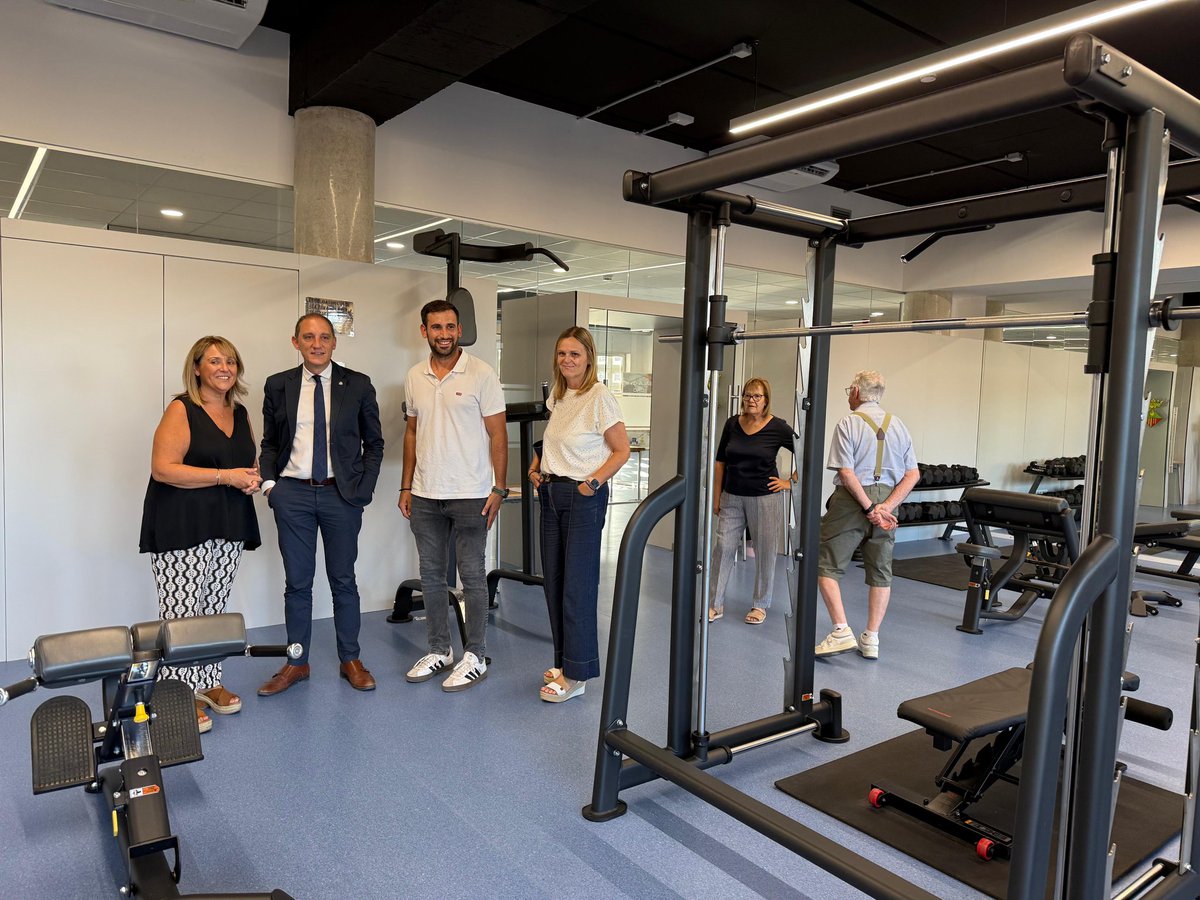 jose_crespin's tweet photo. Inaugurem el nou gimnàs municipal d'Aitona. Una nova infraestructura pel foment de la pràctica esportiva, la salut i la convivència.

Des del Govern d'Espanya hem invertit 250.000€ en el nou equipament que ofereix als aitonencs i les aitonenques els serveis d'una gran ciutat https://t.co/u5OOHyleCs
