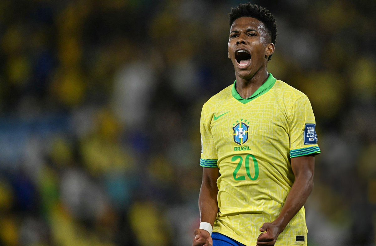 🗣 Estevão: “I’ve always dreamed of scoring my first goal for the national team at the Maracana, since I was a child.

I dedicate it to my family who are in London. We always come here and try our best to bring joy to the fans.”