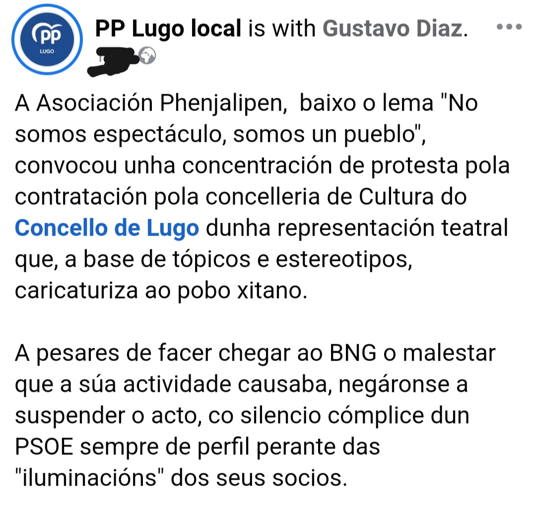 DeApelidoFlores's tweet image. Mala fe ou descoñecemento ?🥺

O @PPConcelloLugo descalifica(e califica,lean)1 peza q ten o "soporte institucional" d #AGADIC @CulturaXunta  #Xacobeo e do conselleiro @RomanLalin @ppdegalicia

@AlfonsoRuedaGal :veña poñer orde n #Lugo q dona @ElenaCandiaLu  non é ken😔
EXPLIQUEN