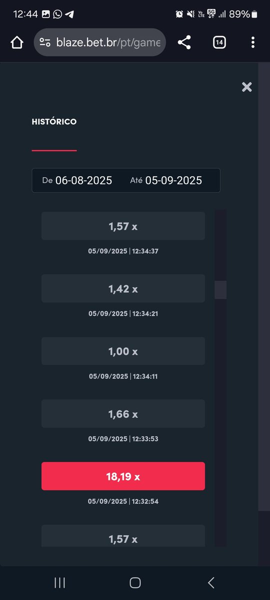 clayton_olliver's tweet image. Provando que a Blaze sempre me roub@! São l@drões! Aqui tá a prova. Estava pagando bem e aí quando eu comecei a jogar, começou a vim várias perdas seguidas e isso acontece direto comigo. Isso só prova que existe manipulação nas plataformas de jogos, principalmente na Blaze.