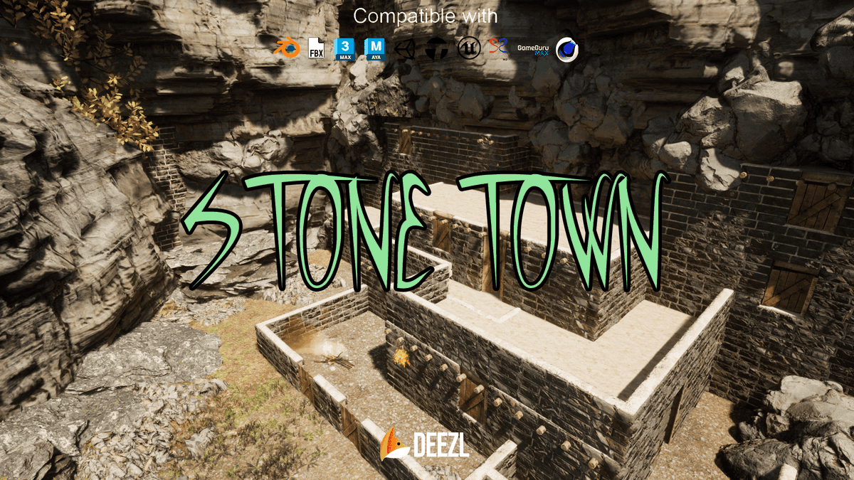 DeezlStudios's tweet photo. 🏦 "STONE TOWN" is coming out for all!!
Create your own stone stronghold in a thousand different ways!

😎 Buy now: https://t.co/5Tt0xtHjxK https://t.co/tEt9igjQww