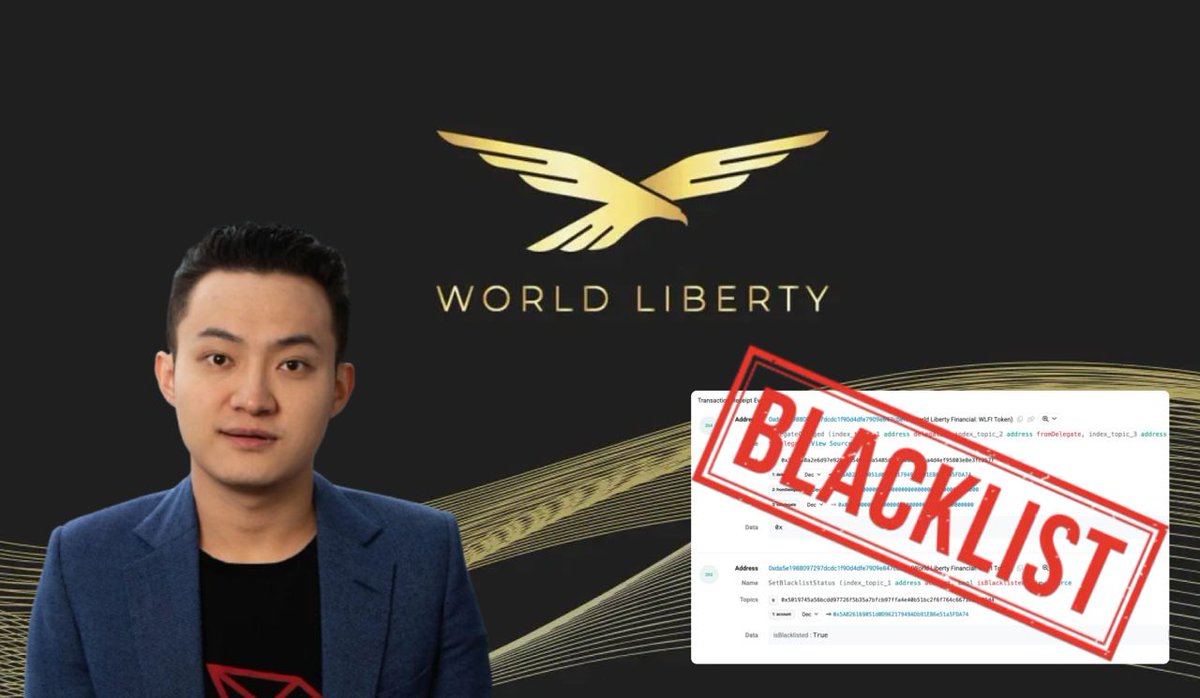 0xArtikal's tweet photo. 🚨Trump is the biggest SCAMMER in crypto

He just blocked Justin Sun's wallet with $10M

I analyzed on-chain data and insider reports for 18h

Here's full breakdown and what's next for  $WLFI👇🧵 https://t.co/P8Mj4Eie8q