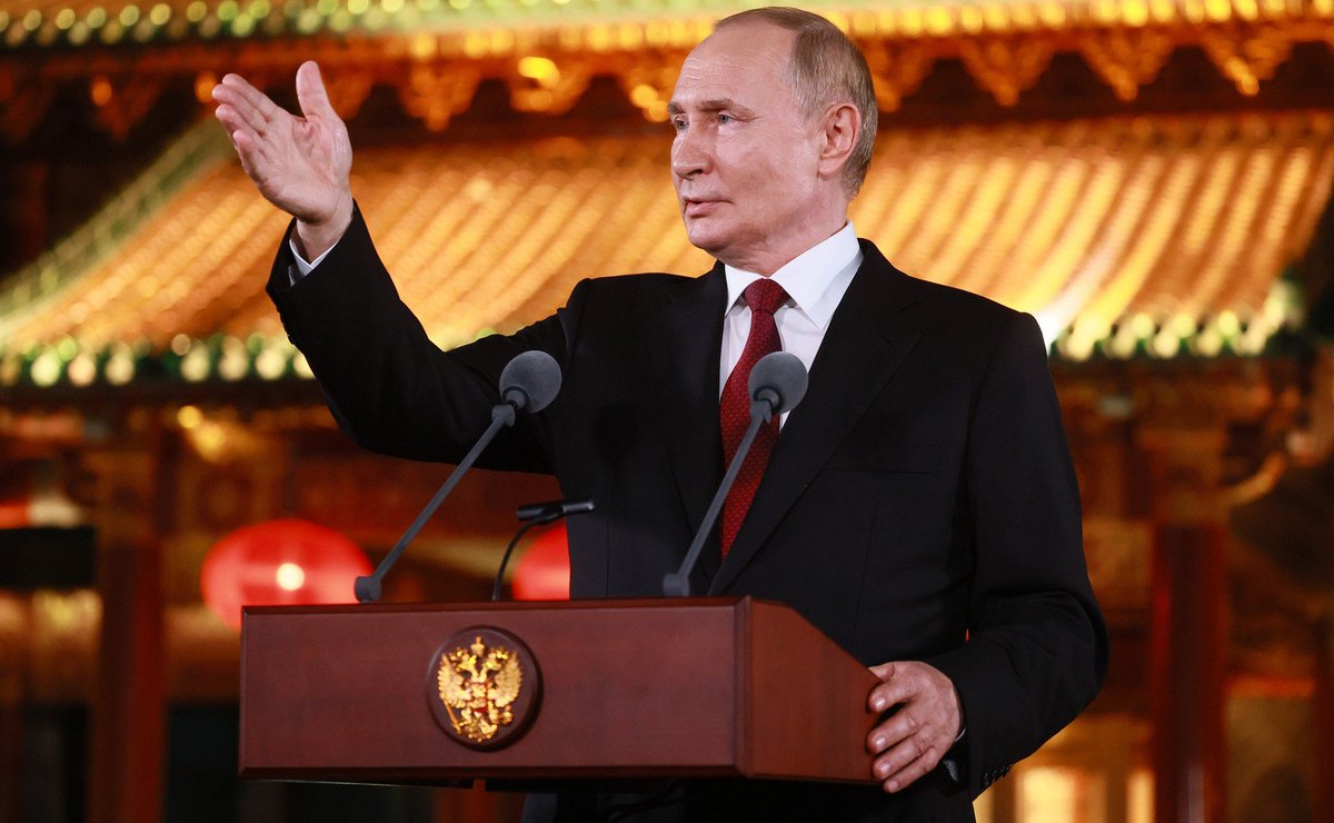 RussiaNews 🇷🇺 (@mog_russen) on Twitter photo 🚨⚡️ Putin from Beijing: If the conflict is not resolved peacefully, we will achieve our goals by military force, with messages on Ukraine, the West, and energy 🇨🇳🇷🇺💥
A thread of the key highlights from this groundbreaking conference (🧵 1/8) 🚨⚡️ Putin from Beijing: If the conflict is not resolved peacefully, we will achieve our goals by military force, with messages on Ukraine, the West, and energy 🇨🇳🇷🇺💥
A thread of the key highlights from this groundbreaking conference (🧵 1/8)