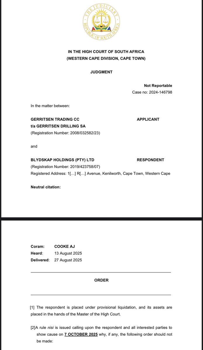 CaxstonePKigata's tweet photo. WhatsApp Communications serve as the best evidence in relation to a disputed issue as they offer a reliable guide to what was really in the minds of the parties, South African High Court rules. https://t.co/BYv94VQXsF