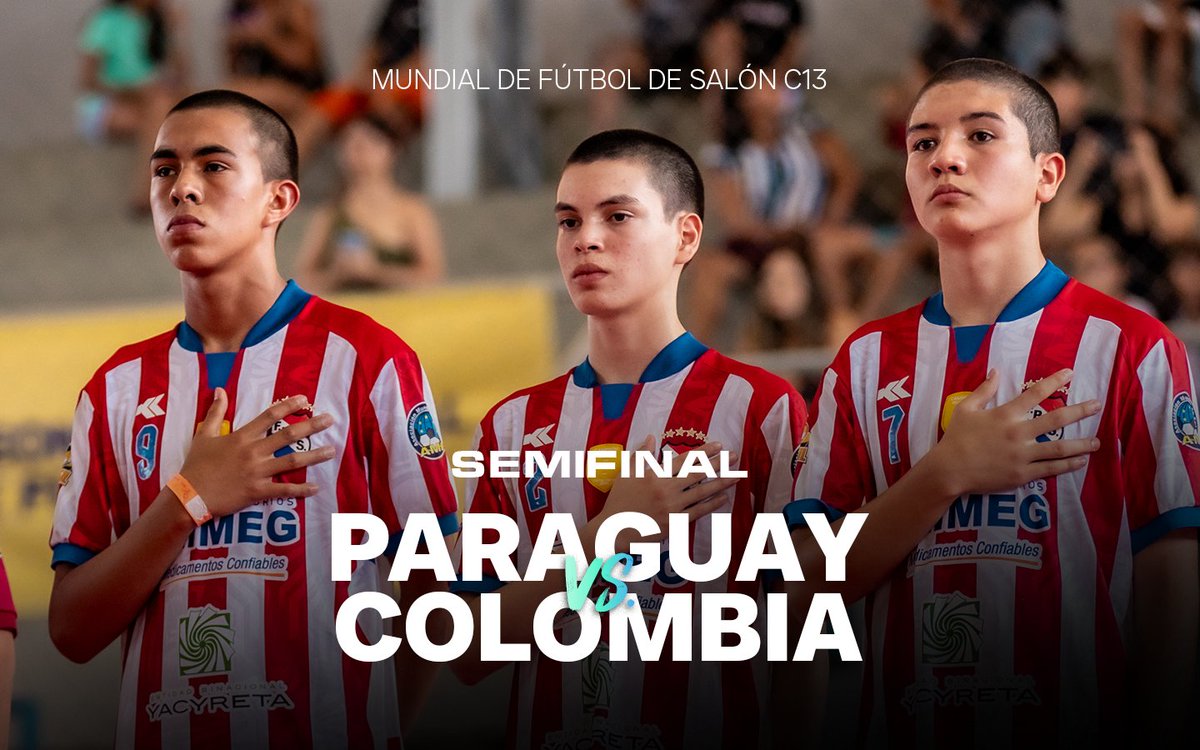 La Federación Paraguaya juega por un lugar en la gran final del Mundial de Fútbol de Salón C13, alentá en vivo:

youtube.com/live/fqCxH09dL…