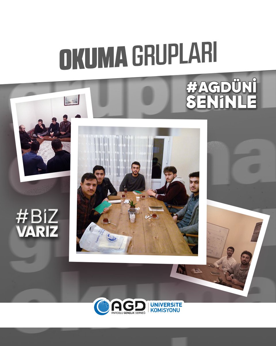 AGDUNi's tweet image. Okuma gruplarımız ve kitap tahlillerimizle #BizVarız

#AGDÜniSeninle
#YKS2025