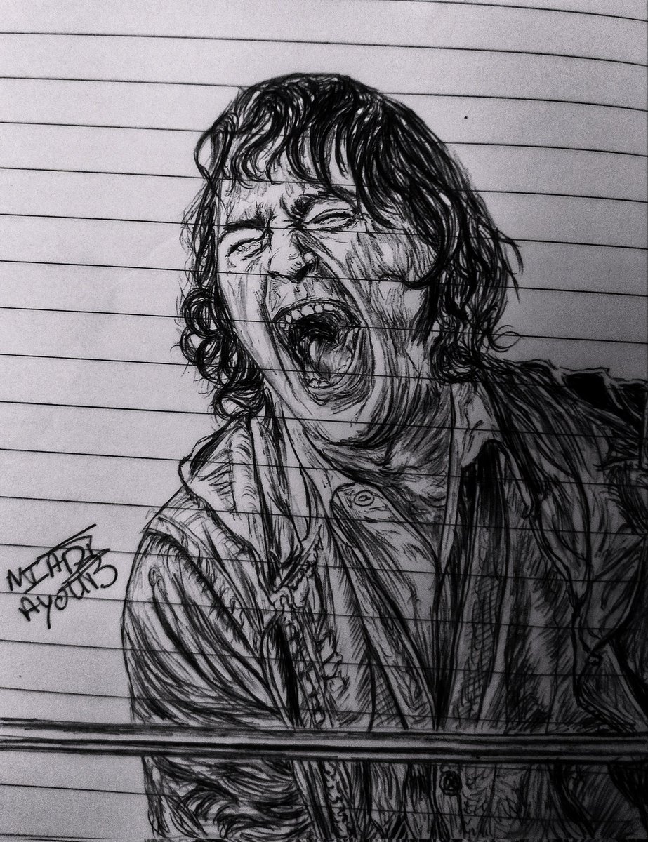 هالأسبوع برعاية الرسم بالحبر الأسود الجاف 
#جمعه_الرسامين