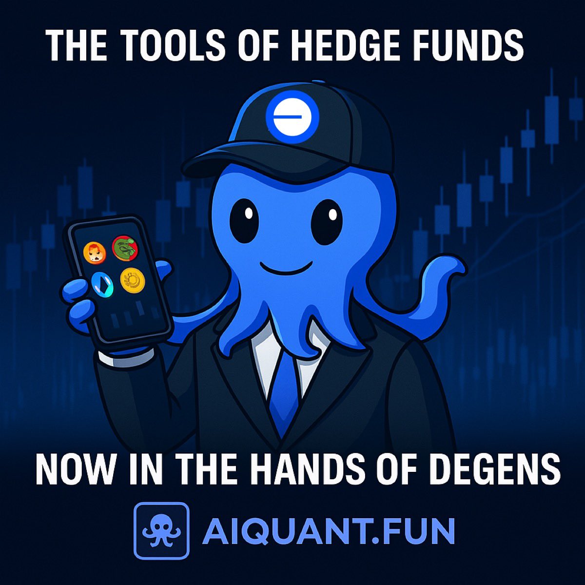 The tools of hedge funds.

Now in the hands of degens.

AIQuant is where onchain trading levels up. 📈
