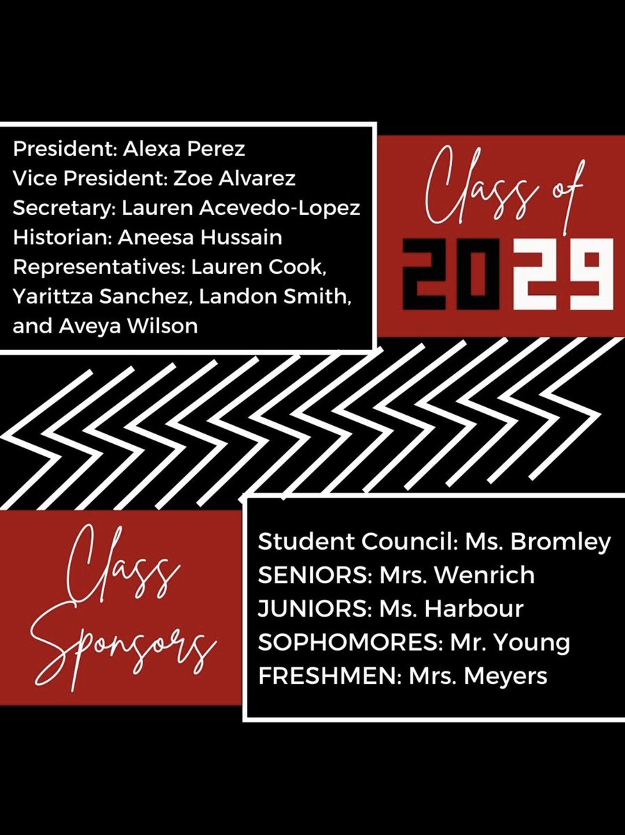 PHS Student Council Officers! Congratulations to all our students! #OurShip