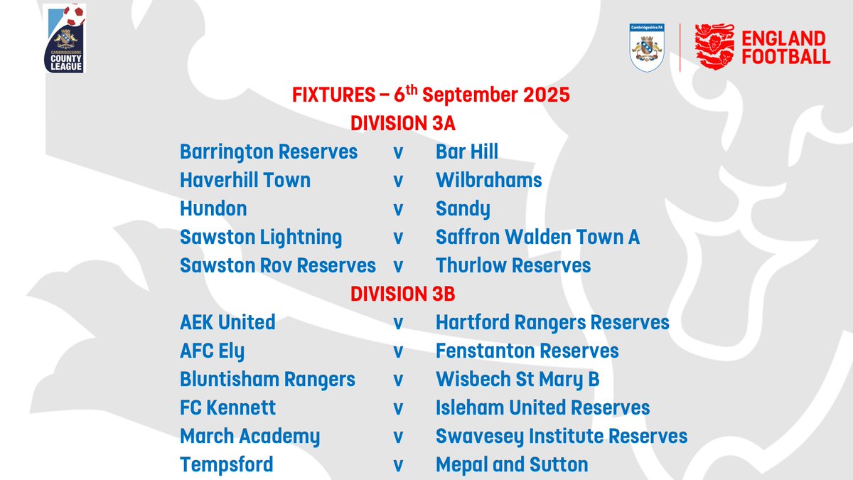 Cambs County League (@cambsleague) on Twitter photo 