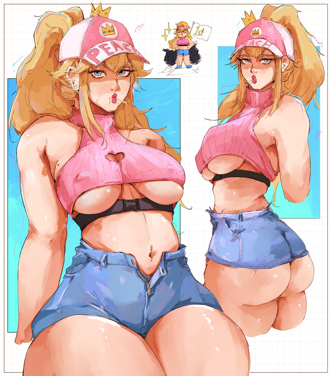 More Peach Skebs 🩷