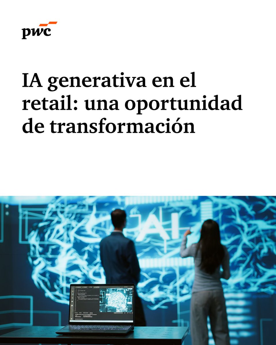 La IA generativa está transformando el retail: personalización, automatización y mejores decisiones para impulsar la experiencia de compra.

Leé el articulo completo en el siguiente link 👇 infonegocios.biz/perspectiva-pw…